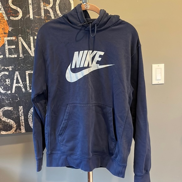 Nike pullover hoodie sweatshirt navy blue small - Picture 2 of 11